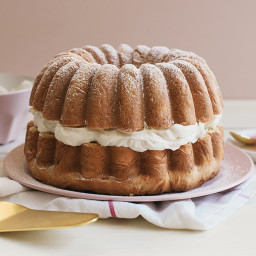 Cardamom Cream-Filled Bundt Cake