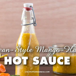 Caribbean-Style Mango-Habanero Hot Sauce