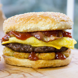 Carl's Jr. Breakfast Burger (Copycat)