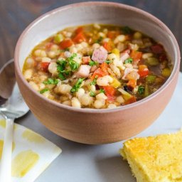 The Kitchn.Com's Carmen's White Bean  and  Maple Bacon Soup