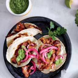 Carnitas Tacos with Pickled Red Onion