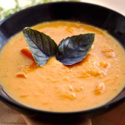 Carrot and Coconut Milk Soup