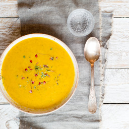 Carrot and Coconut soup