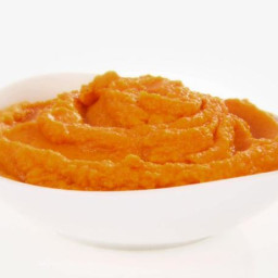 Carrot and Yam Puree