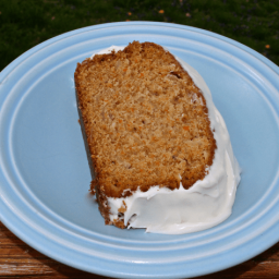 Carrot Bread ~ Using Leftover Juice Pulp