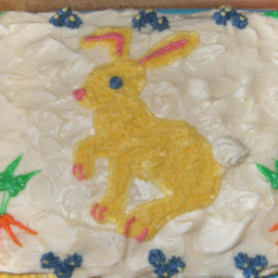 Carrot cake bunnies would kill for! You think bunnies are soft, sweet and f