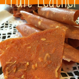 Carrot Cake Fruit Leather