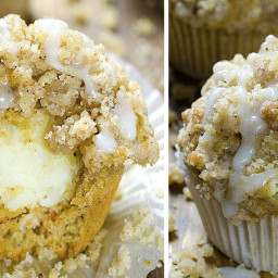Carrot Cake Muffins Recipe With Cheesecake Fillings