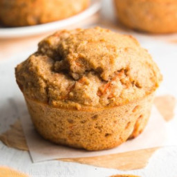 Carrot Cake Protein Muffins
