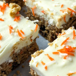 Carrot Cake Protein Slices