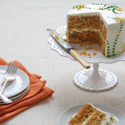 Carrot Cake with Cream Cheese-Lemon Zest Frosting