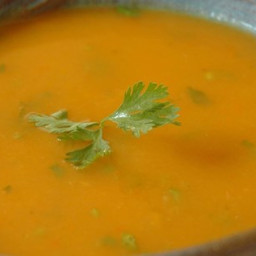 Carrot Chile and Cilantro Soup