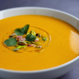 Carrot, Ginger and Cardamom Soup