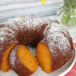Carrot-Ginger Bundt Cake Recipe