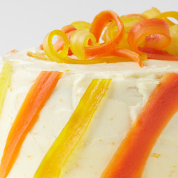 Carrot-Ginger Layer Cake with Orange Cream-Cheese Frosting