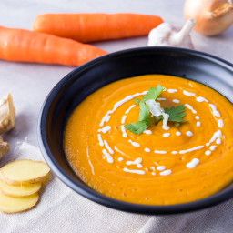 Carrot Ginger Turmeric Soup