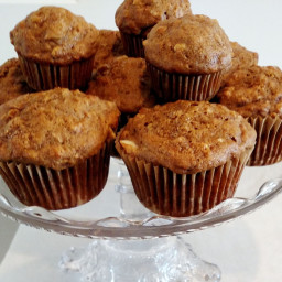 Carrot Oatmeal Spice Muffins