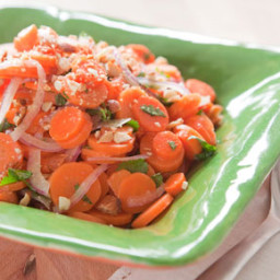 Carrot, Red Onion and Cilantro Salad