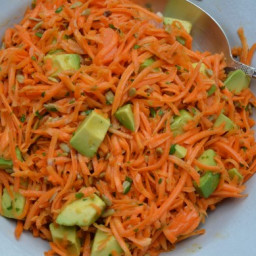 Carrot Salad with Avocado