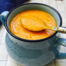Carrot Tomato Soup Recipe for Babies,Toddlers Kids