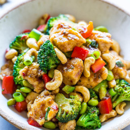 Cashew Chicken {Better than Takeout}