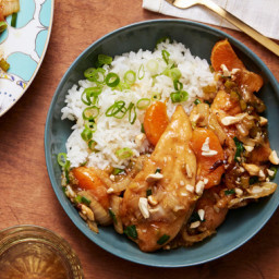 Cashew Chicken Stir-Frywith Tango Mandarins and Jasmine Rice