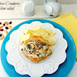 Cashew-Cranberry Chicken Salad Sandwiches