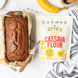 Cassava Flour Banana Bread