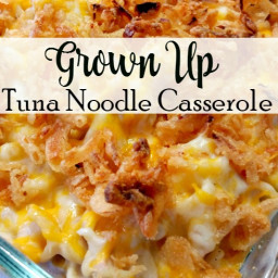 Casserole Recipes - Grown Up Tuna Noodle Casserole Recipe