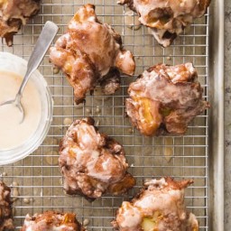 Cast Iron Apple Fritters