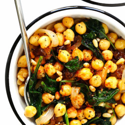 Catalan Chickpeas and Spinach