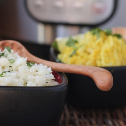 Cauli-Rice in the Instant Pot: Basic or Cilantro Lime Flavors