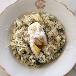Cauliflower and Spinach “Risotto”