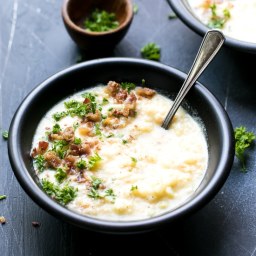 Cauliflower Cheese Soup Low Carb Recipe