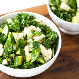 Cauliflower Kale Detox Salad {Vegan}