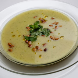 Cauliflower Pesto Soup
