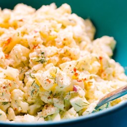 Cauliflower Potato Salad (Video)