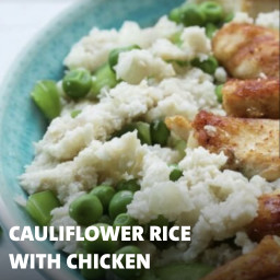 Cauliflower Rice with Chicken