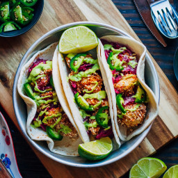 Cauliflower Tacos from The Blissful Basil Cookbook
