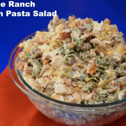 Cayenne Ranch Chicken Pasta Salad