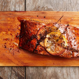 Cedar Plank-Smoked Salmon