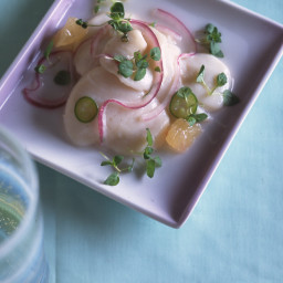 Ceviche with Mint and Grapefruit