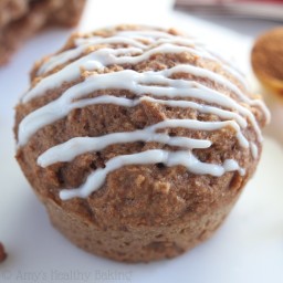 Chai Latte Muffins with Vanilla Drizzle