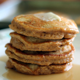 Chai-Spiced Sweet Potato Pancakes