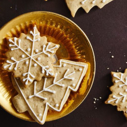 Chai Tree and Snowflake Cookies