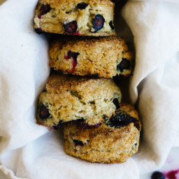 Chamomile Blueberry Scones and Easter Recipe Round-up!