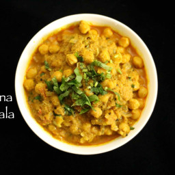 chana masala recipe - south indian style | chickpeas curry recipe