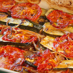 Char-Baked Tomato, Zucchini and Eggplant