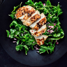 Chargrilled chicken chimichurri salad