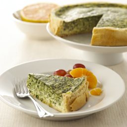 Chavrie Spinach Quiche